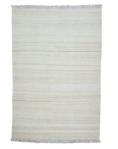 ペルシャ絨毯キリム<br>シラーズ産ソマック（ナチュラルカラー）<br>毛100% 199×296cm<br>商品番号18380