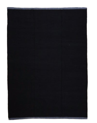 ペルシャ絨毯キリム<br>シラーズ産ソマック（ダークカラー）<br>毛100% 204×283cm<br>商品番号21607