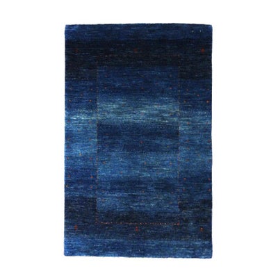 ペルシャ絨毯<br> シラーズ産ギャッベ<br>ファインカシュクリ<br>毛100％ 138×84cm<br>商品番号74592