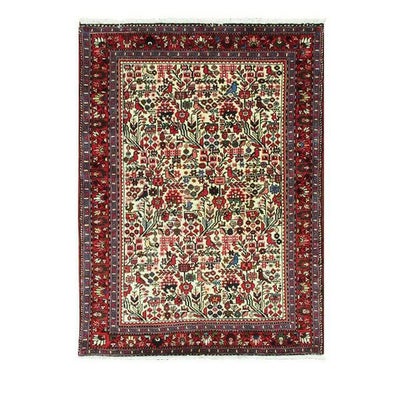 ペルシャ絨毯<br>ハメダン産<br>毛100％ 102×136cm<br>商品番号75514