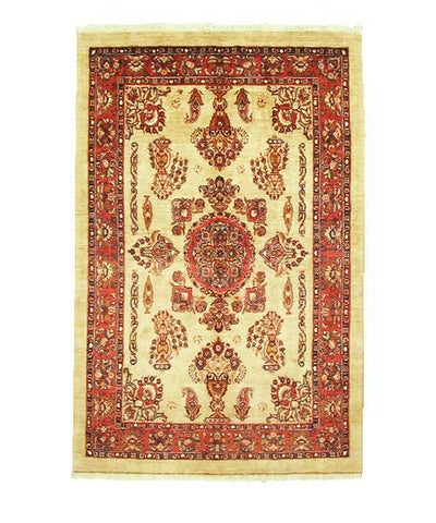 ペルシャ絨毯 <br>カシュガイ<br>毛100％  148×228cm<br>商品番号80464