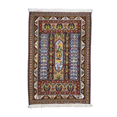 ペルシャ絨毯 キリム<br>シルジャン産<br>毛100%　64×92cm<br>商品番号80429