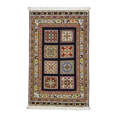 ペルシャ絨毯 キリム<br>シルジャン産<br>毛100%　61×98cm<br>商品番号80431