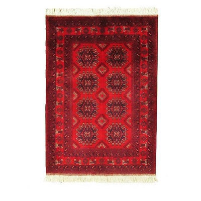 アフガニスタン絨毯<br>毛100％<br>103×145ｃｍ<br>商品番号80444