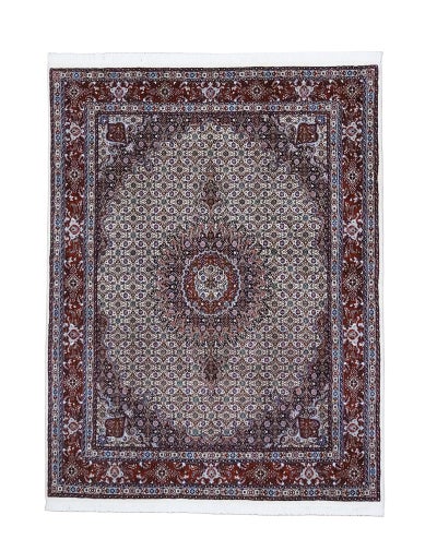 ペルシャ絨毯<br>ムード産<br>毛100％ 150×200cm<br>商品番号82430