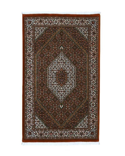 ペルシャ絨毯<br>ビジャー産<br>毛100％ 112×181cm<br>商品番号85022