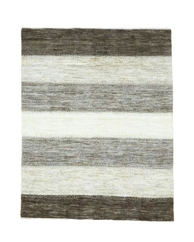 ペルシャ絨毯<br>シラーズ産ギャッベ<br>アマレバフト<br>毛100％ 155×200cm<br>商品番号85552