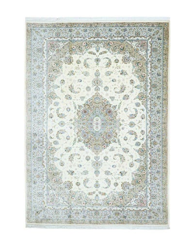 ペルシャ絨毯<br>カシャーン産<br>トルシエ工房<br>絹100％ 203×303cm<br>商品番号86132