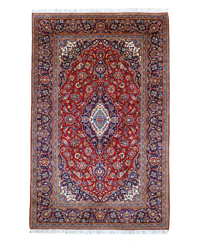 ペルシャ絨毯カシャーン産毛100％ 200×318cm商品番号87392