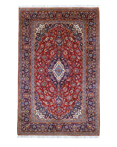 ペルシャ絨毯<br>カシャーン産<br>毛100％ 200×318cm<br>商品番号87392