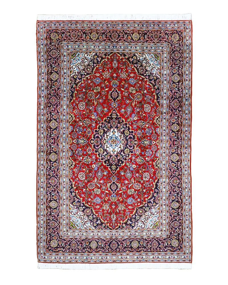 ペルシャ絨毯ウールカシャーン産毛100％ 200×303cm商品番号87646