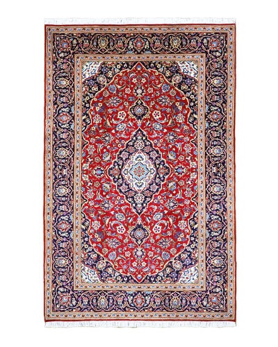 ペルシャ絨毯<br>カシャーン産<br>毛100％ 195×307cm<br>商品番号87648