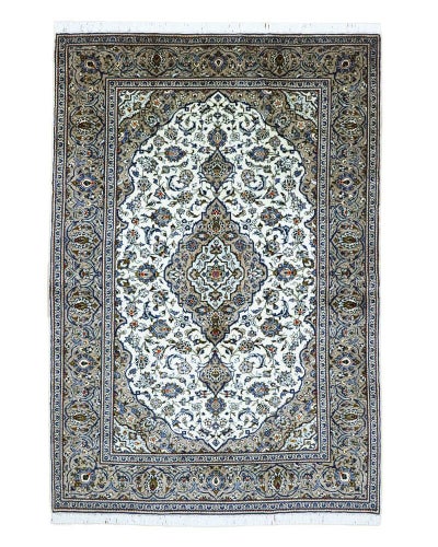 ペルシャ絨毯<br>カシャーン産<br>毛100% 200×310cm<br>商品番号87658