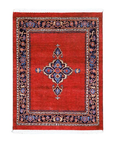 ペルシャ絨毯<br>カシュガイ<br>毛100％  123×160cm<br>商品番号88153