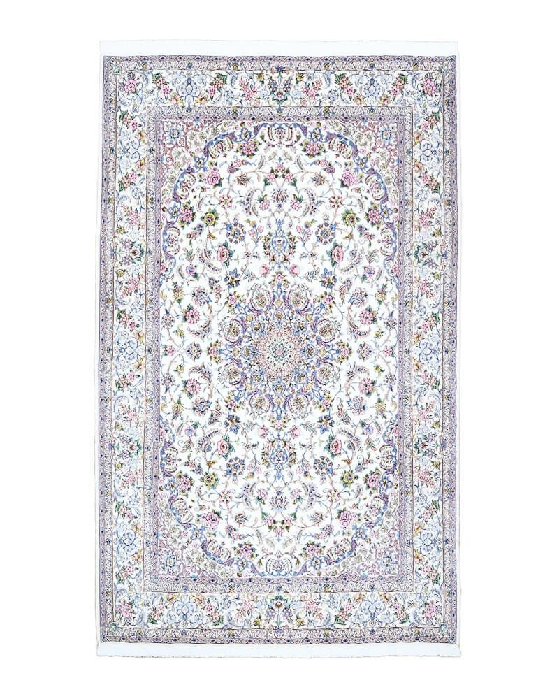 ペルシャ絨毯ナイン産(ノーラ)毛&絹 204×315cm商品番号87747