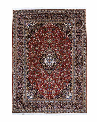 ペルシャ絨毯<br>カシャーン産<br>毛100%　245×345cm<br>商品番号85715