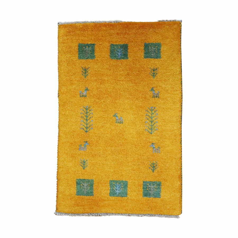 本場イランより仕入れた 草木染めの本格手織りギャッベ｜ペルシャン