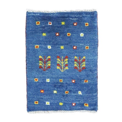  ペルシャ絨毯　手織り<br>ギャッベ<br>43×59cm<br>No.89469