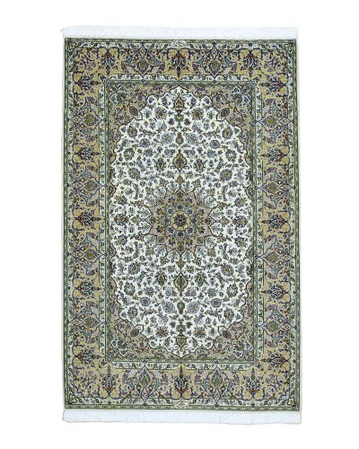 ペルシャ絨毯<br>カシャーン産<br>シャットサル工房<br>毛100％ 145×230cm<br>商品番号89760