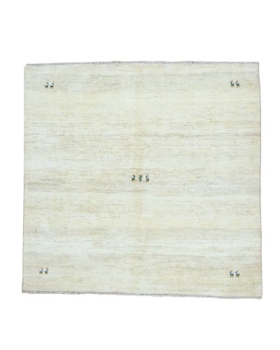 ペルシャ絨毯<br>シラーズ産ギャッベ<br>毛100％　196×200cm<br>商品番号90095