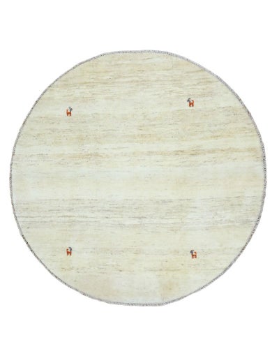 ペルシャ絨毯<br>シラーズ産ギャッベ<br>毛100％　195×195cm<br>商品番号90092
