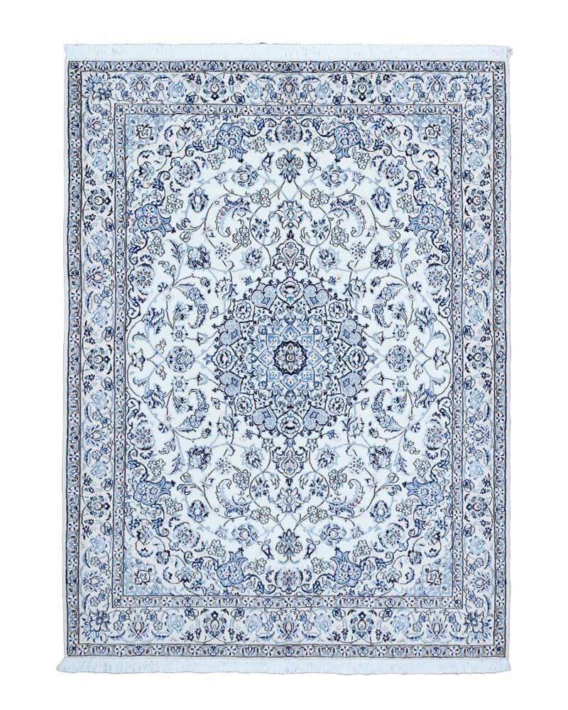 ペルシャ絨毯 ペルシャ絨毯ナイン産毛＆絹 150×207cm商品番号90675 | 本格手織り