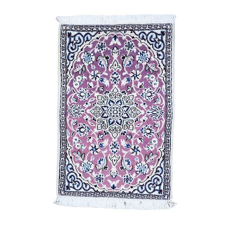 ペルシャ絨毯ウールナイン産毛＆絹 41×64cm商品番号 90823