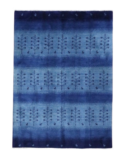 ペルシャ絨毯<br>シラーズ産ギャッベ<br>毛100%　167×235cm<br>商品番号90896
