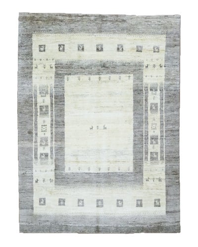 ペルシャ絨毯<br>シラーズ産ギャッベ<br>毛100％　188×250cm<br>商品番号90902