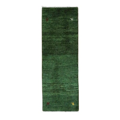 ペルシャ絨毯<br>シラーズ産ギャッベ<br>毛100%　51×143cm<br>商品番号 90912
