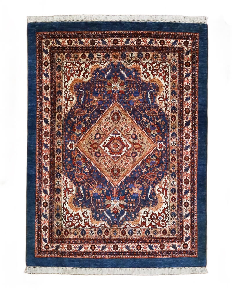 【在庫一掃セール】カシュガイ ギャッベ ウール100% 251×180cm ペルシャ絨毯 カシュガイ ウール100% 152×207cm商品番号91180