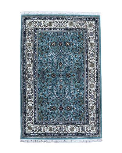 トルコ絨毯<br>ヘレケ産<br>毛100%　127×195cm<br>商品番号91253