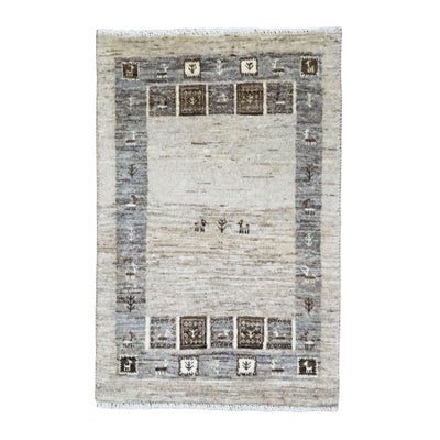 ペルシャ絨毯<br>ファインカシュクリ<br>毛100％　61×92cm<br>商品番号91210