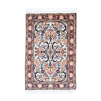 ペルシャ絨毯<br>ビジャー産<br>毛100％　58×91cm<br>商品番号91196