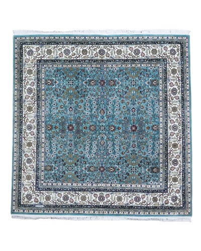 トルコ絨毯<br>ヘレケ産<br>毛100%　207×211cm<br>商品番号91264