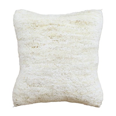 ペルシャ絨毯 ギャッベ<br>クッション<br>毛100％　41×43㎝<br>商品番号89073